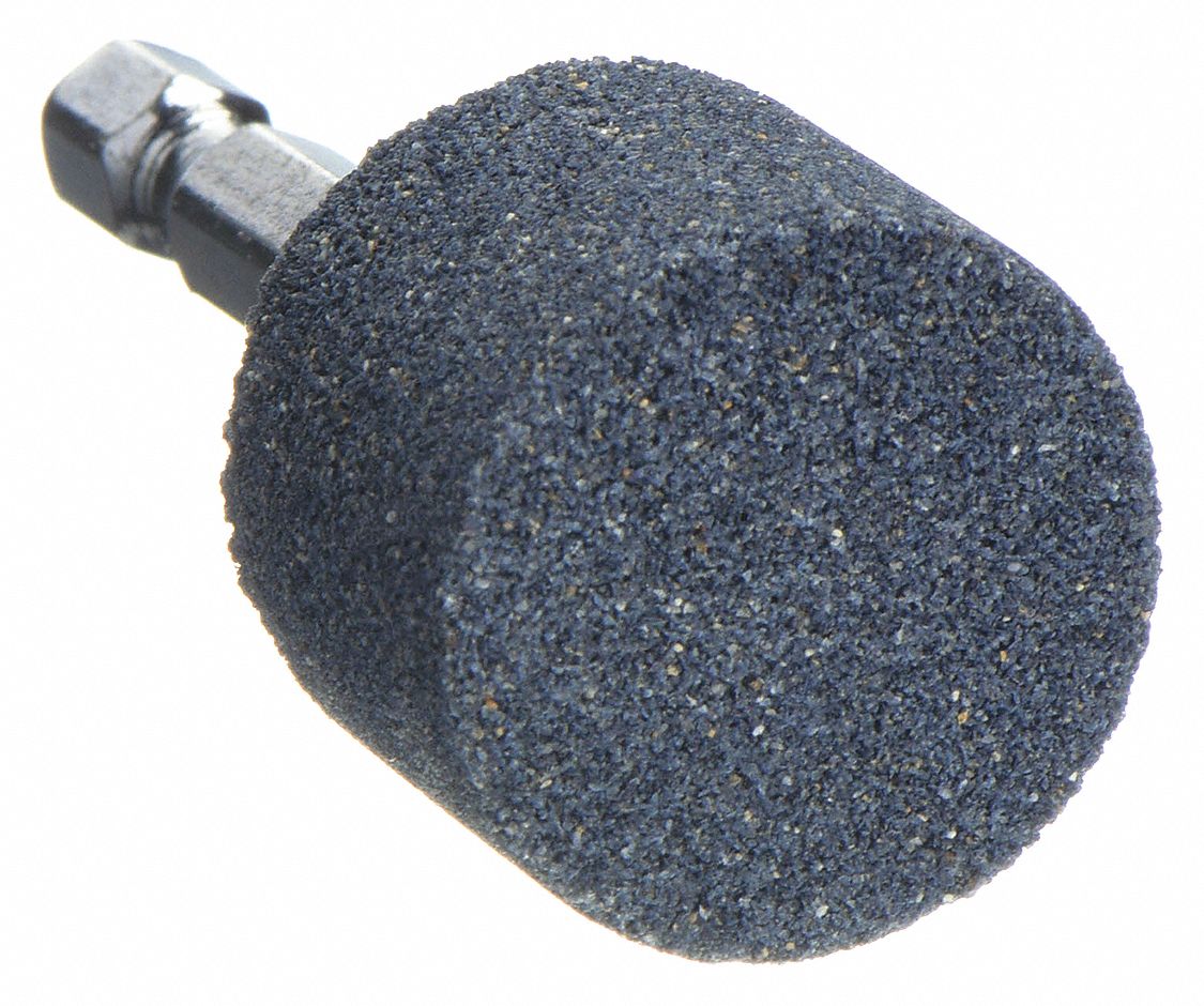 Abrasive Point: Dish, 3/4 in Head Wd, 3/4 in Head Lg, 1 Pieces, Aluminum Oxide