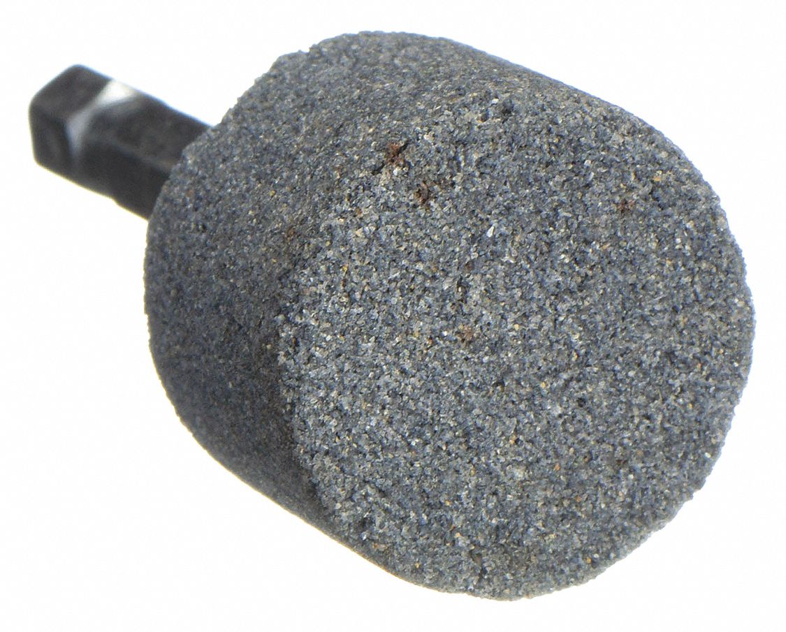 Abrasive Point: Dish, 3/4 in Head Wd, 3/4 in Head Lg, 1 Pieces, Aluminum Oxide
