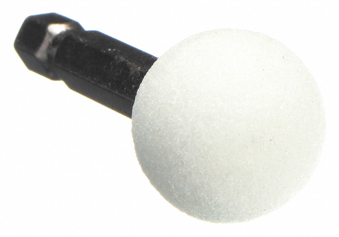 EAZYPOWER, Ball, 3/4 in Head Wd, Abrasive Point 36JF6187146/B Grainger