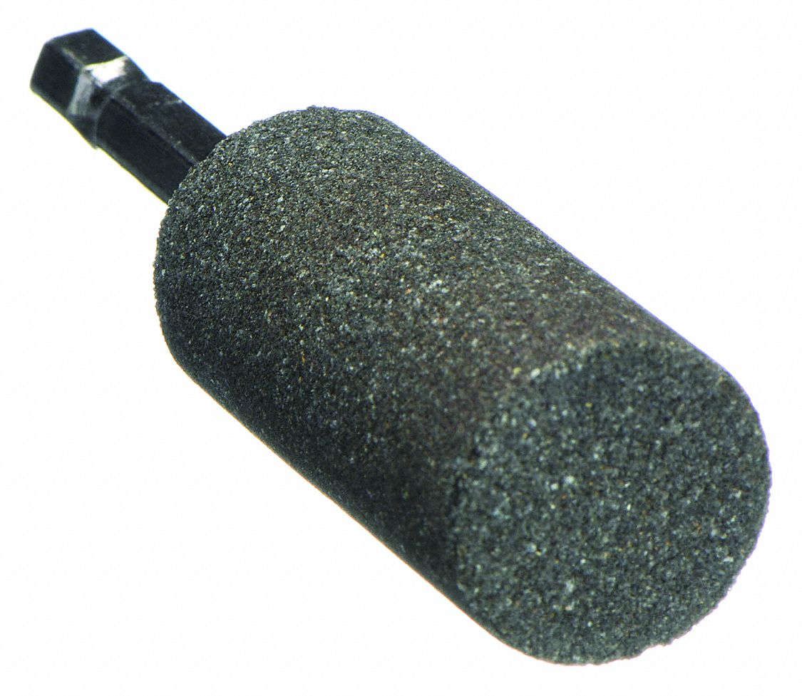 Abrasive Point: Flat End, 3/4 in Head Wd, 1 1/4 in Head Lg, 1 Pieces, Aluminum Oxide