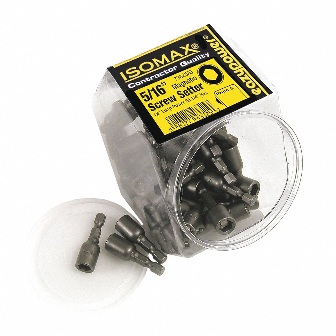 Nutsetter: Nutsetter, Imperial, 5/16 in Fastening Size, Hex, 2 in Overall Lg, 50 PK