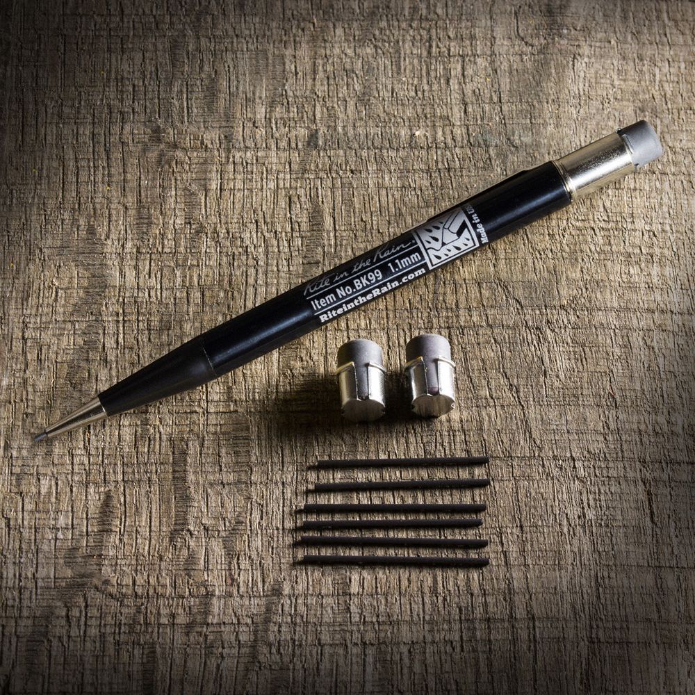 RITE IN THE RAIN Heavy Duty Mechanical Pencil, 1.1mm 36JH42BK99
