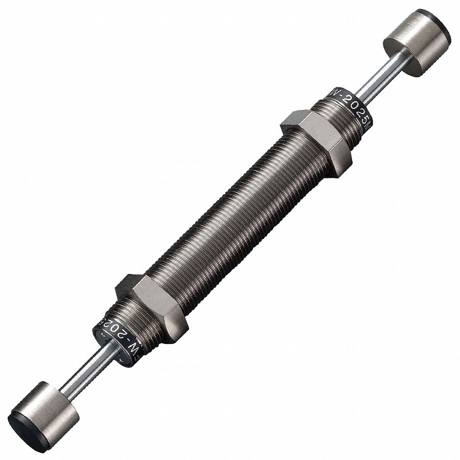 Shock Absorber: 204 mm Ext Lg, 24.5 N Force