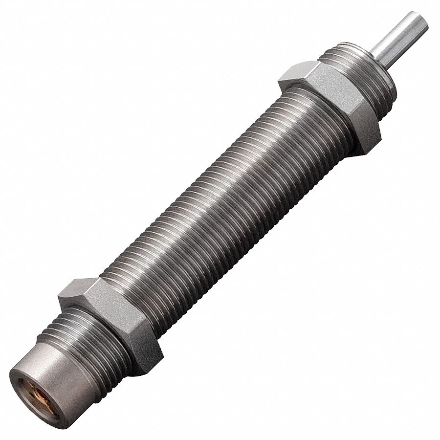 Shock Absorber: 76 mm Ext Lg, 9.8 N Force