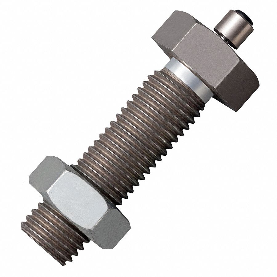 Shock Absorber: 74 mm Ext Lg, 9.8 N Force