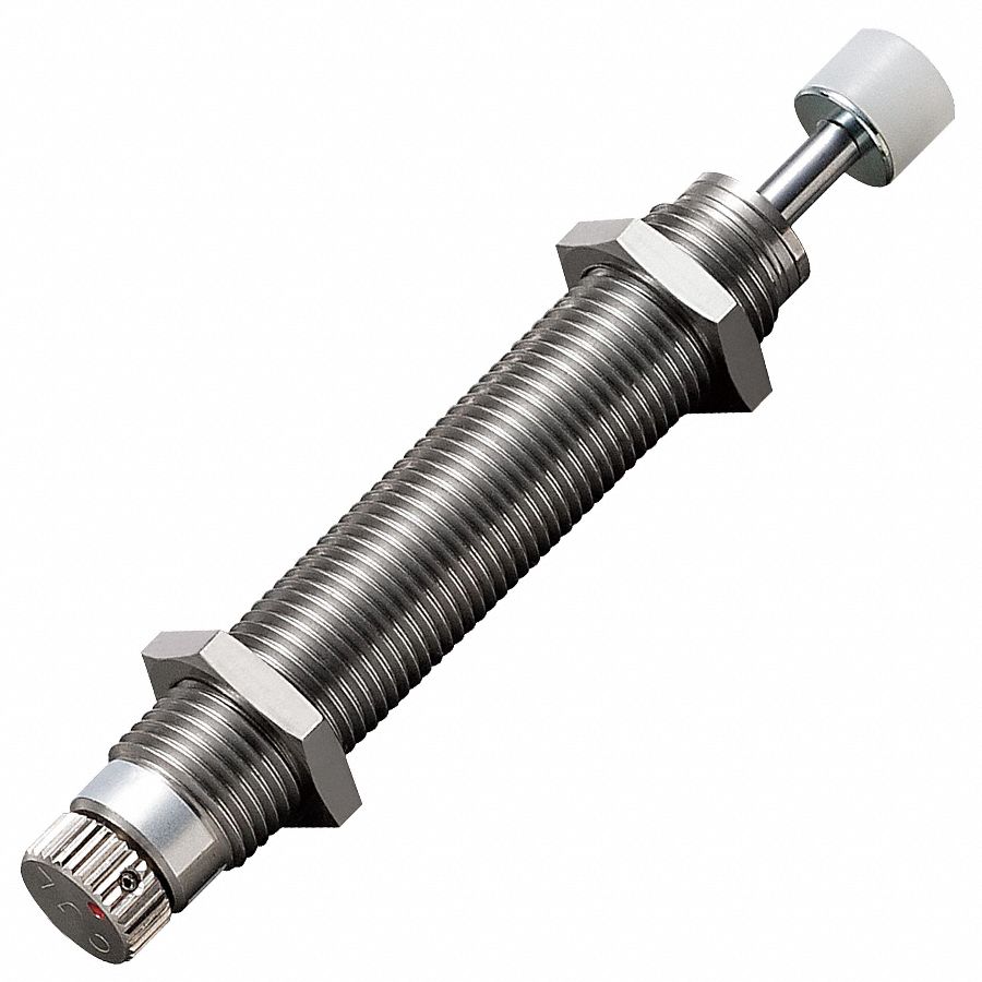 Shock Absorber: 58 mm Ext Lg, 9 N Force