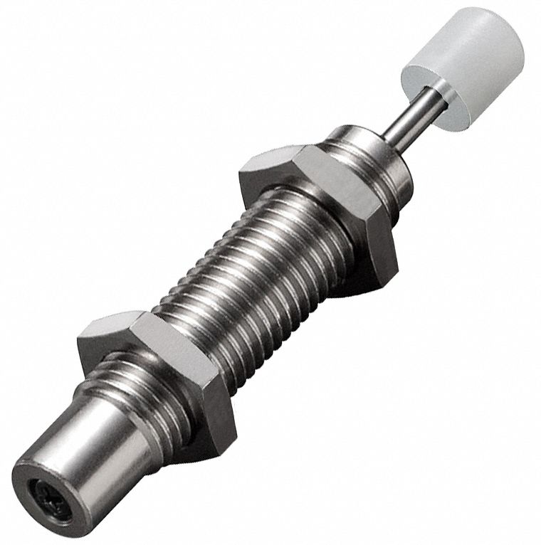 Shock Absorber: 33 mm Ext Lg, 3 N Force