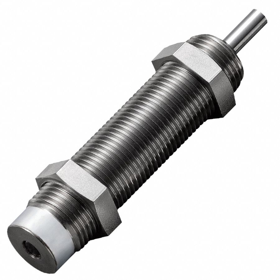 Shock Absorber: 63 mm Ext Lg, 9.8 N Force