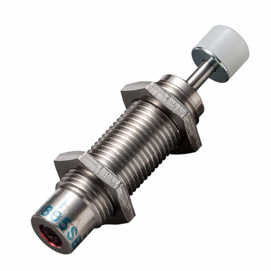 Shock Absorber: 37 mm Ext Lg, 4.9 N Force