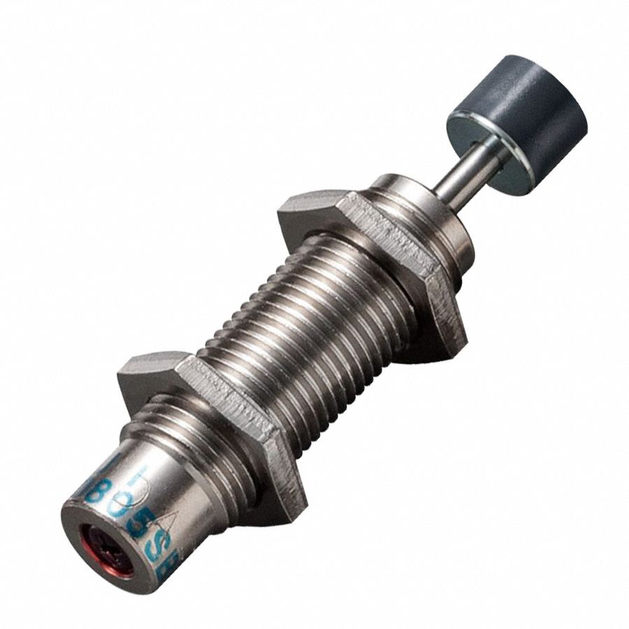 Shock Absorber: 37 mm Ext Lg, 4.9 N Force