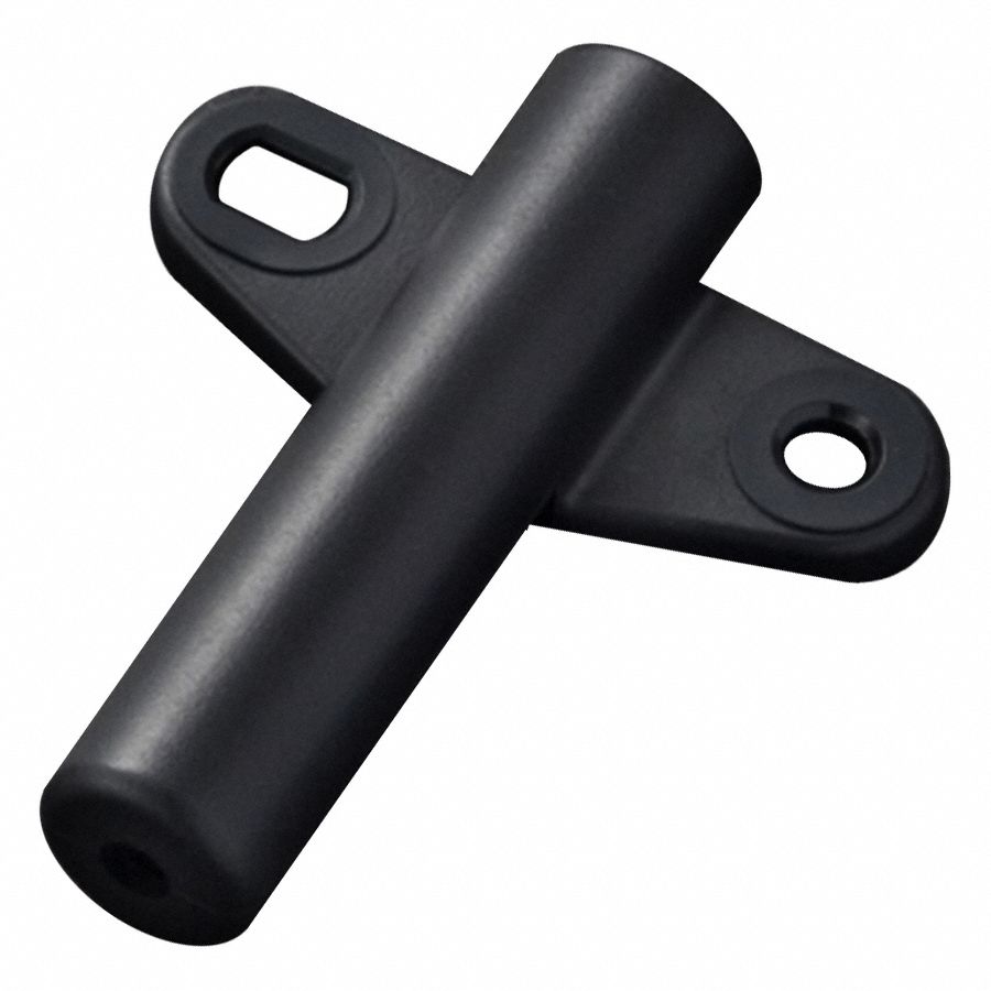 Gas Spring Bracket: Polyacetal, 12.7 mm Overall Ht, 44.45 mm Overall Wd