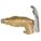 DRUM FAUCET, MANUAL, ¾ IN MALE NPT, ⅝ IN OUTLET CONNECTION SIZE, ADJUSTABLE, BRASS