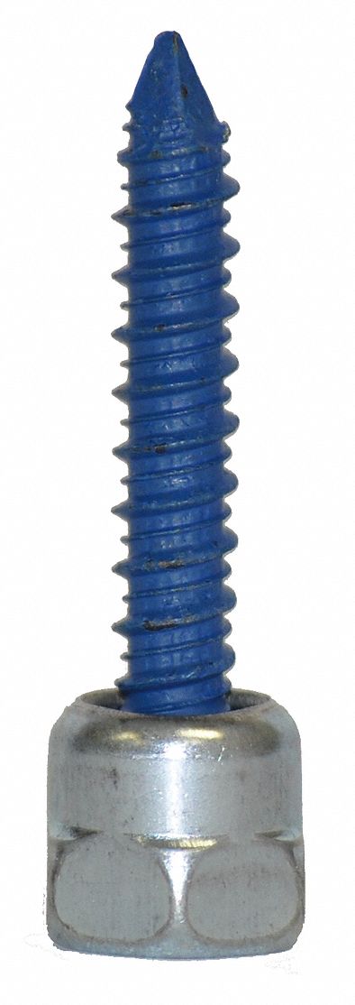 Everflow, 8059957, Vertical Rod Hanger for Concrete, 5/16" Screw Size, 3/8-16 Rod Size, M78350 (25-Pack)