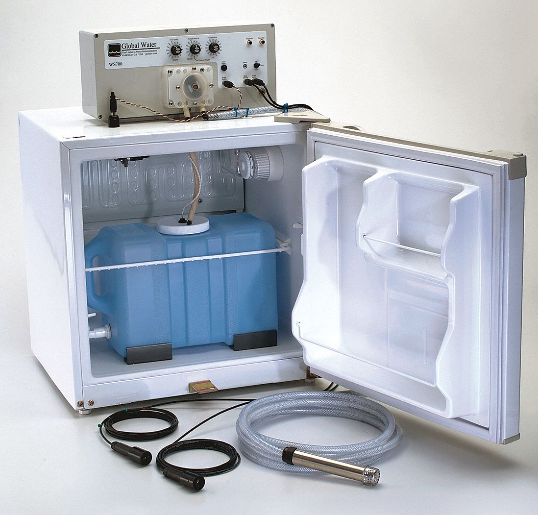 Refrigerated Wastewater Sampler: 1 yr Manufacturers Warranty Lg