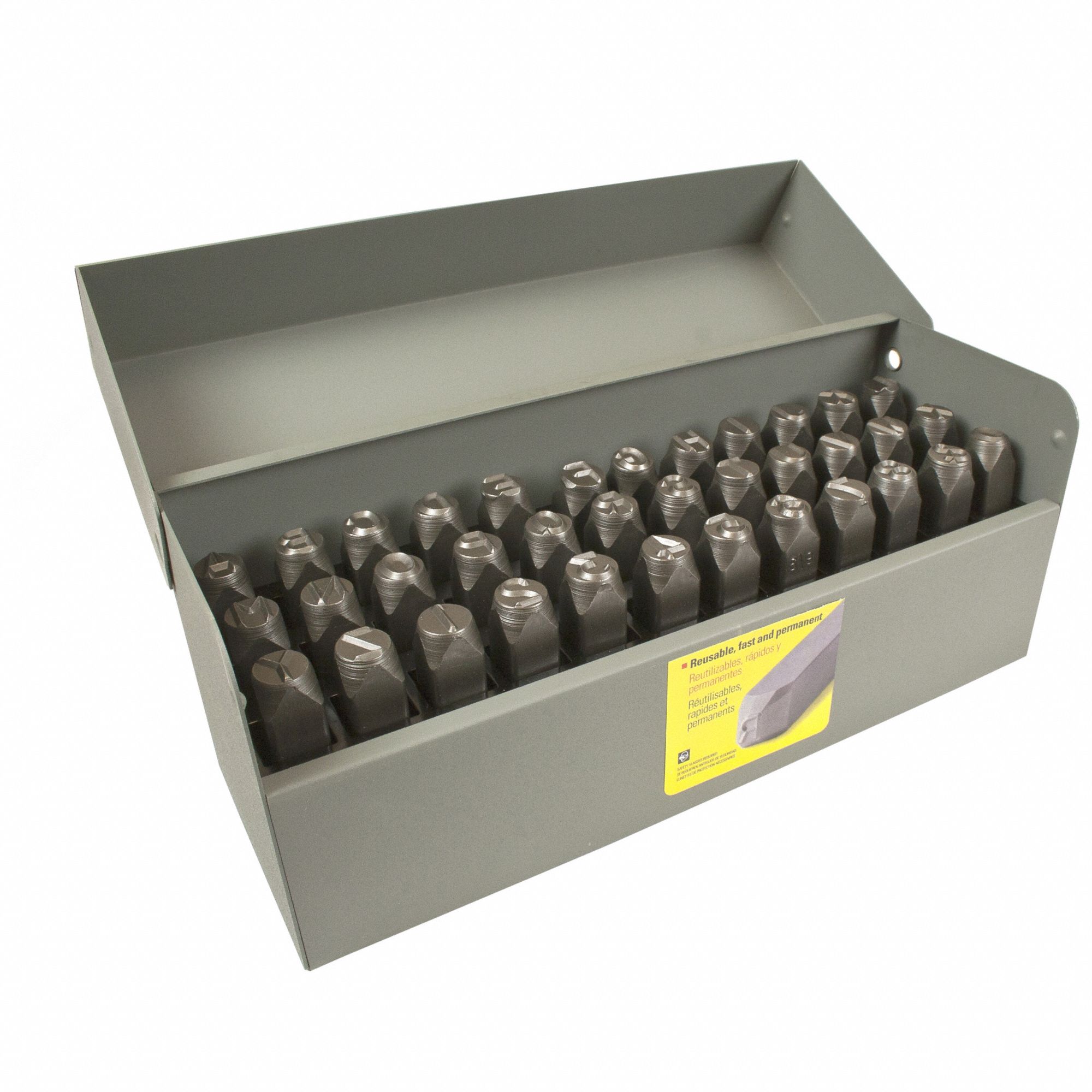 1/4 in Heavy Duty Let.  Num. Set