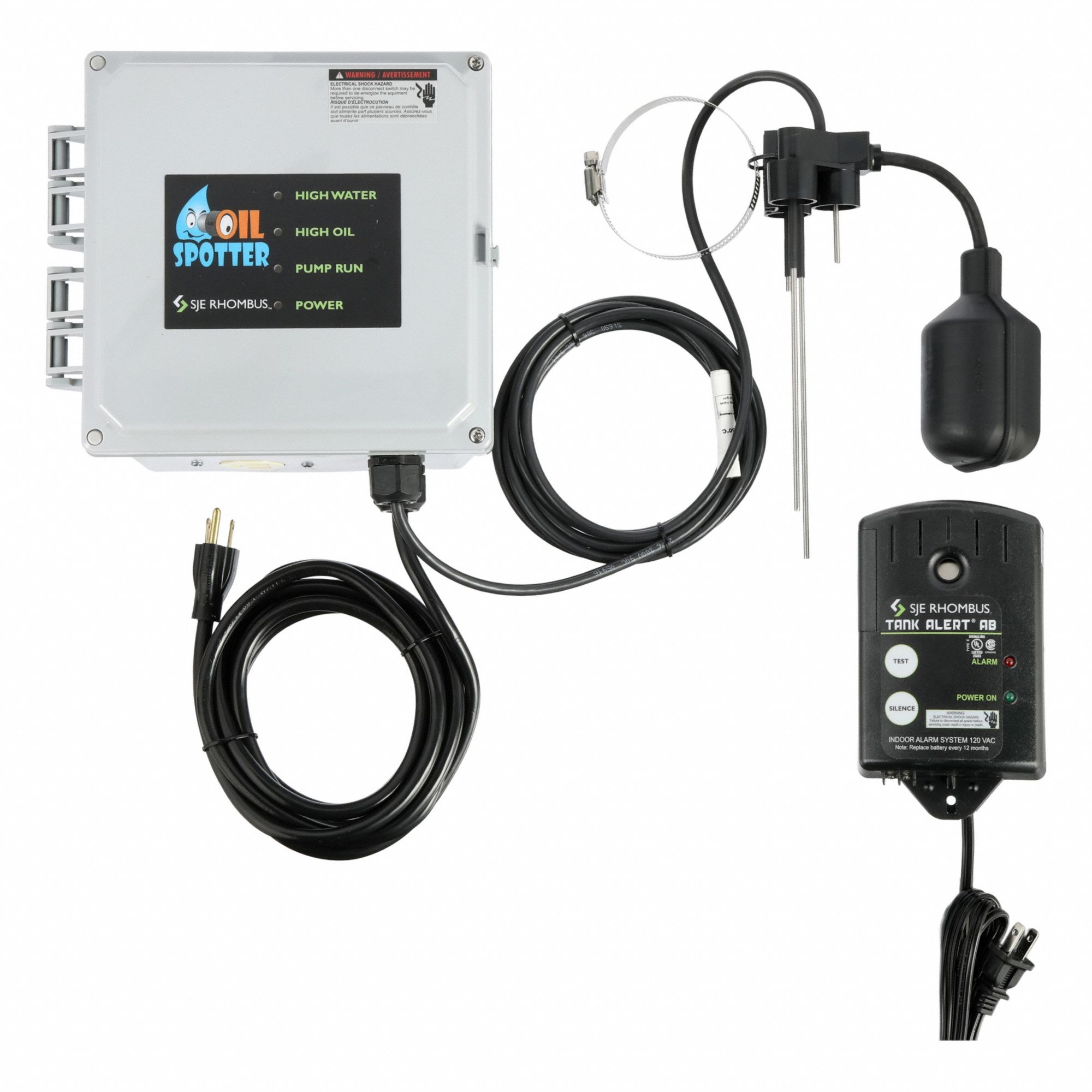 Oil Spotter Control Panel