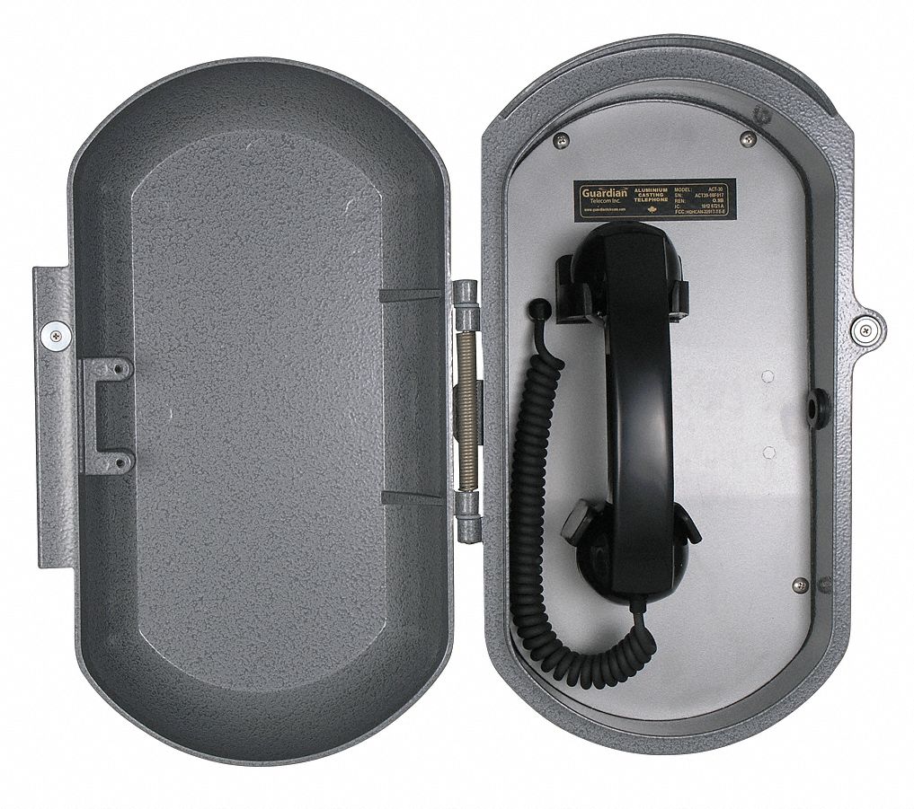 36L076 - Aluminum Casting Ringdown Telephone