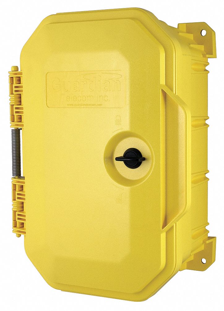 36L190 - Enclosure Resin Yellow Height 14 In.