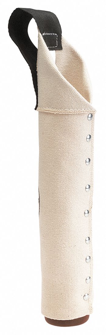 Bucket Bag: 2 1/2 in W x 15 1/2 in H x 2 1/2 in L, Off-White, Canvas, 1 Pockets