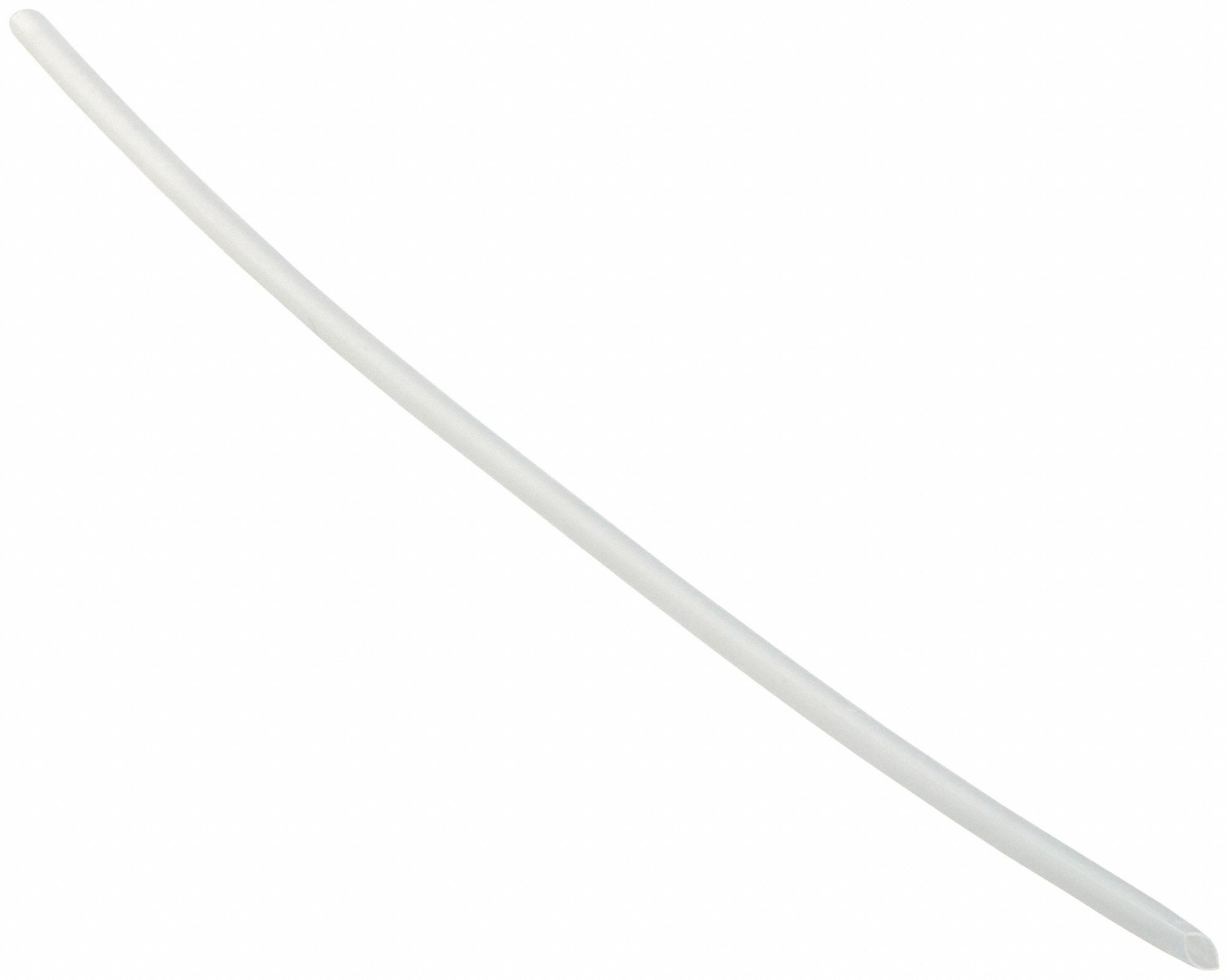 Heat Shrink Tubing: 0.06 in I.D. Before Shrinking, 0.03 in I.D. After Shrinking, 6 in Lg, 10 PK