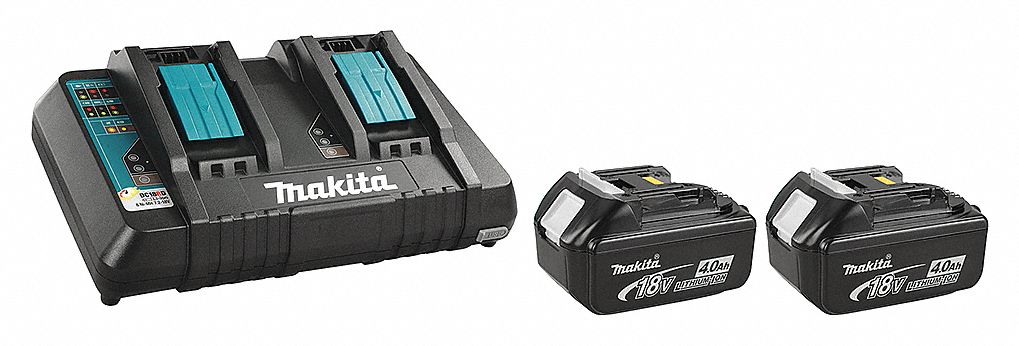 Makita 18V LXT® Dual Port Charger & 5.0Ah Battery, 2/pk - Elevation Climbing