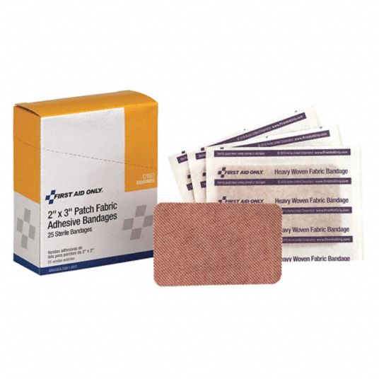 FIRST AID ONLY, Strip Bandages, 2 in Wd, Adhesive Bandage - 36LF36|G160 ...