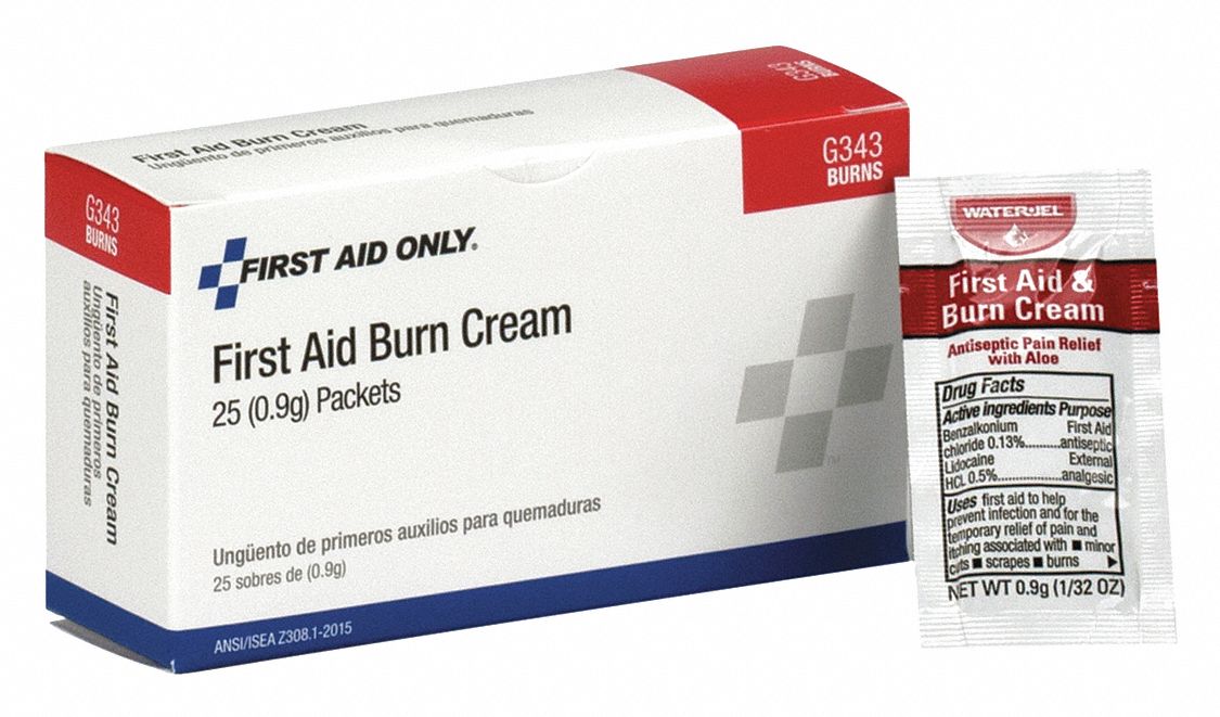 FIRST AID ONLY, Burn Cream - 36LF37|G343 - Grainger