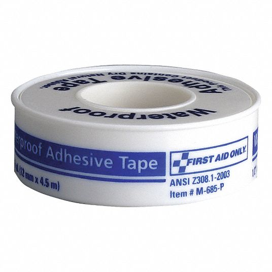 FIRST AID ONLY, White, Waterproof, First Aid Tape 36LF70M685P