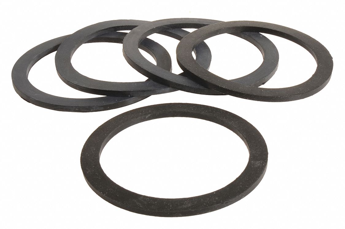 5, PK, Rubb Gasket 4 In. Hose Coupling,PK5 36LH66GASK4005G Grainger