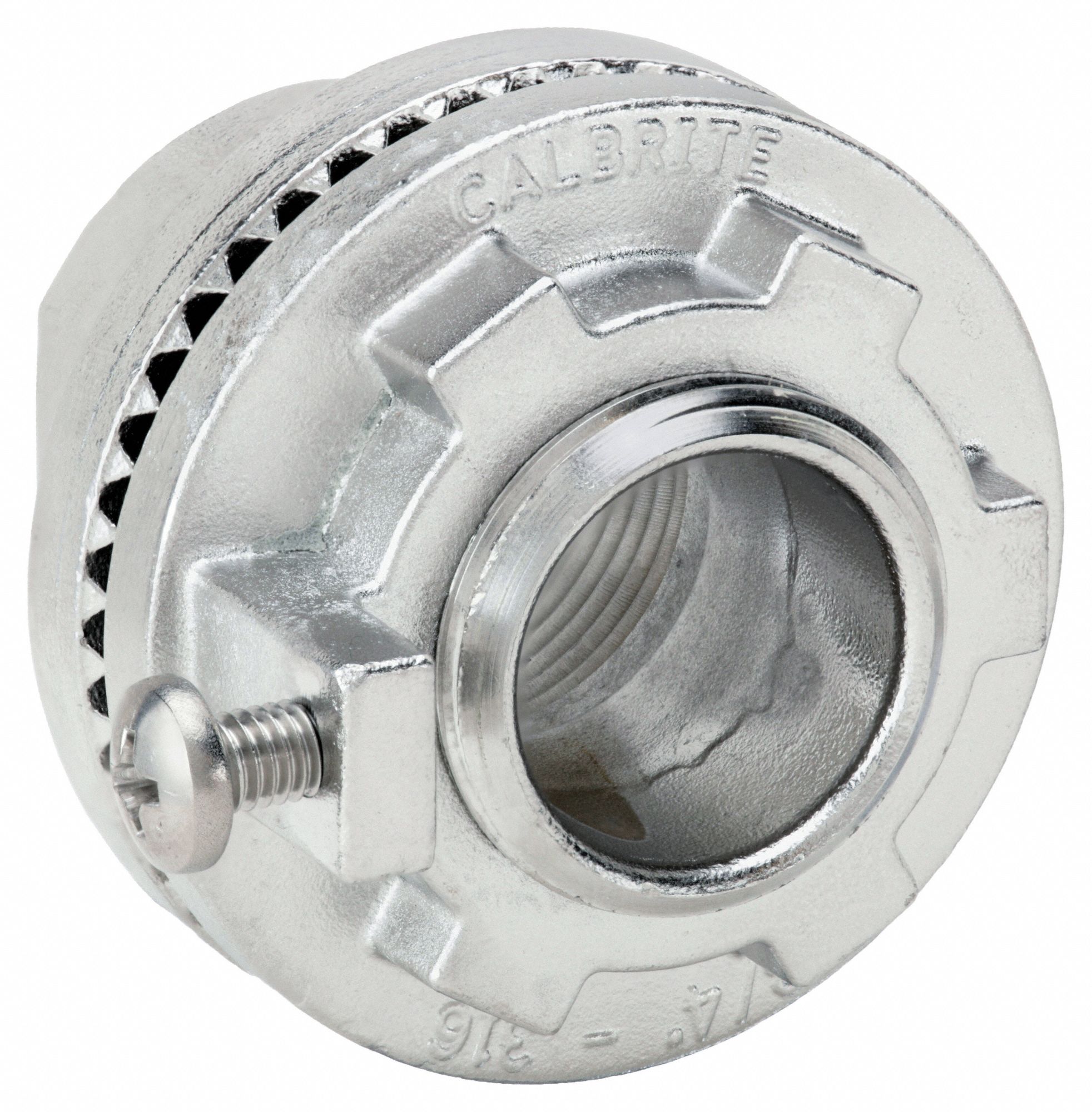 Grounding Lug Hubs for RMC/IMC: 3/4 in Trade Size, 1 5/8 in Overall Lg, 316 Stainless Steel