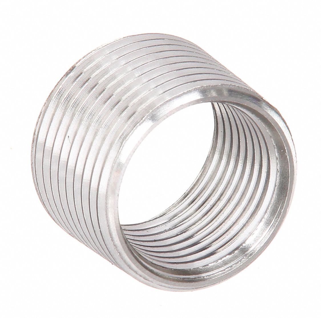 Reducing Bushing: 316 Stainless Steel, Polished, 1 in_3/4 in Trade Size