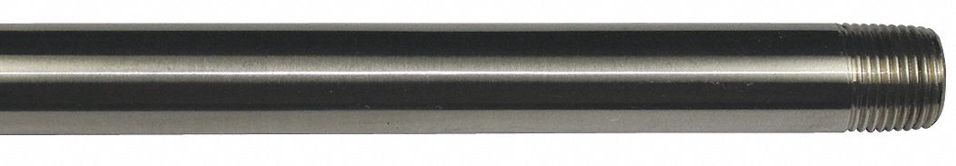 METALLIC CONDUIT, HEAVY-WALL, RMC, ¾ IN TRADE SIZE, 10 FT L, 304 STAINLESS STEEL