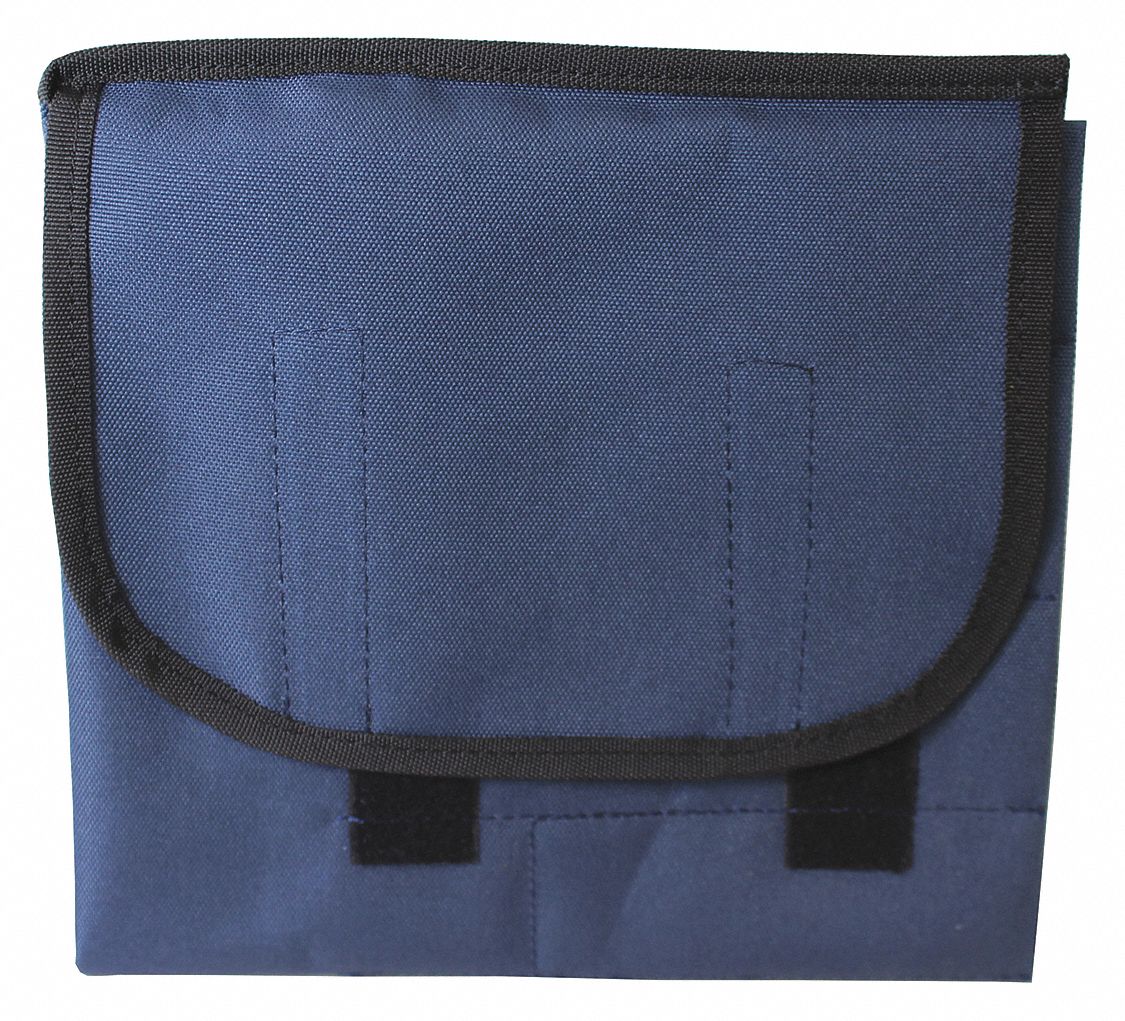 Laryngoscope Bag: 30 in Overall Lg, 10 in Overall Wd, Polyester