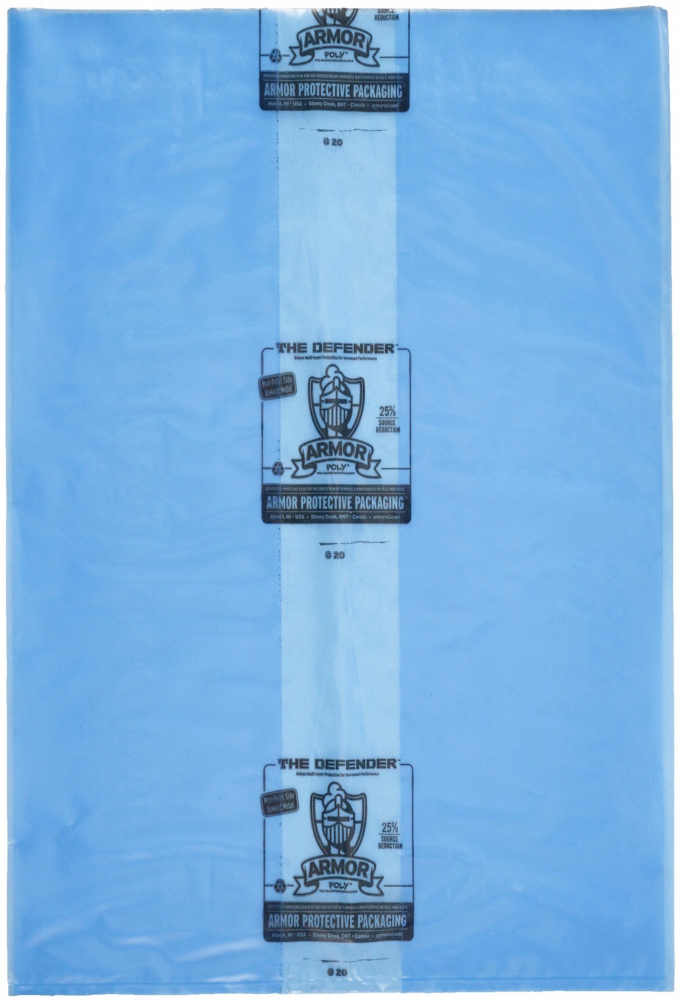 4 mil Thick, 16 in Wd, Open End Poly Bag - 36LN95 4 mil Thick, 16 in Wd, Open End Poly Bag - 36LN95