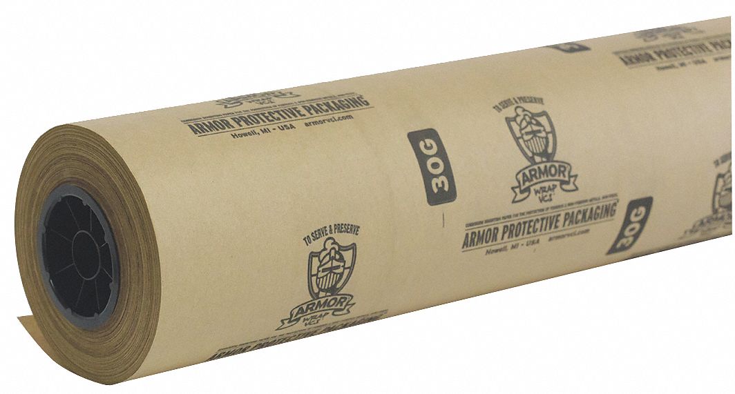 Rollos de papel Kraft, 6 de ancho - 30 lb.