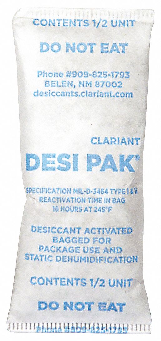 Desiccant Tyvek Bags PK550