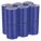 STRETCH WRAP, 100 GA, 5 IN OVERALL W, 900 FT OVERALL L, BLUE, LONGER CORE, 12 PK