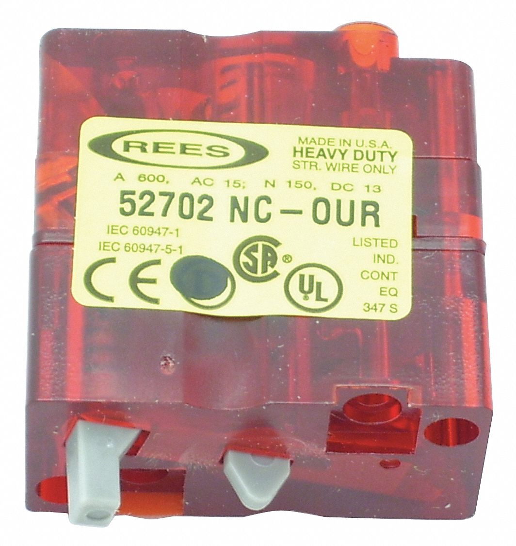 ContactBlock, Red, 1NC, 30mm, 22102, 40102