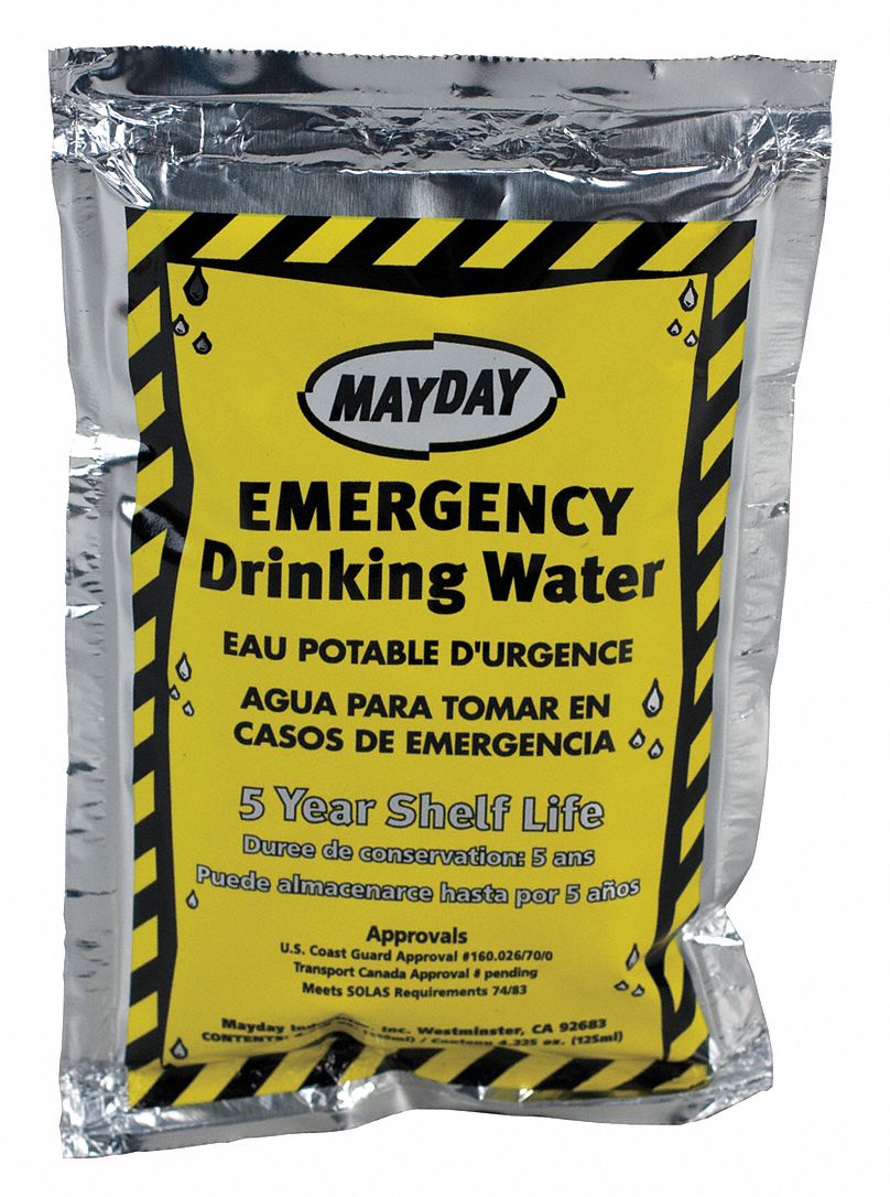 MAYDAY Emergency Drinking Water Pouch