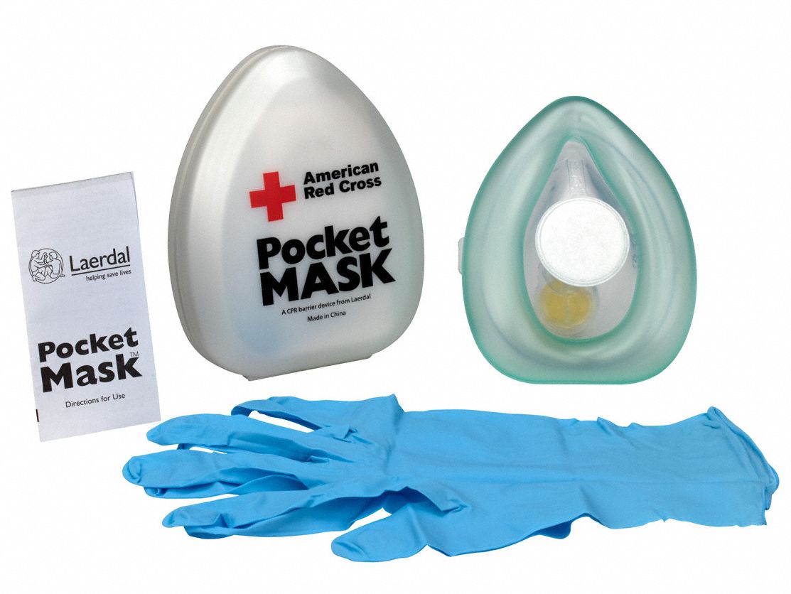 FIRST AID ONLY CPR Mask, 1 People Served, Number of Components 4