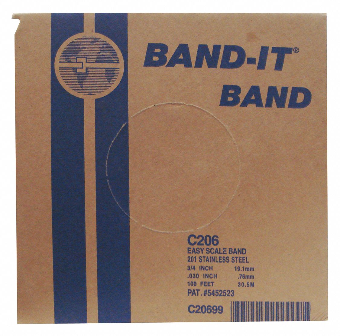 Stainless Steel Band 2 250 lb 100 ft