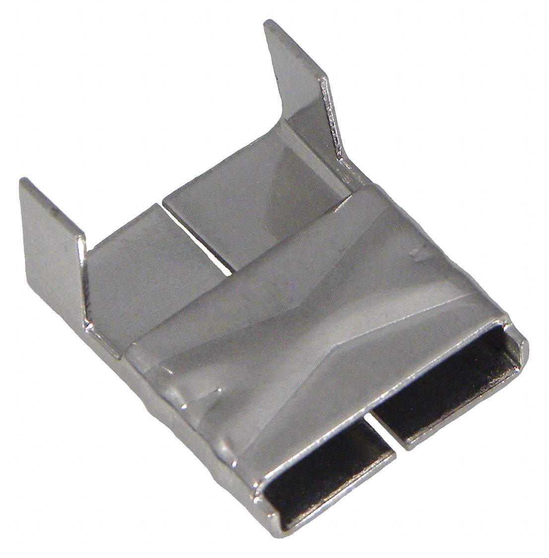 BANDIT BUCKLES EAR-LOKT, 201 STAINLESS STEEL, 1/4 IN, 100 PK