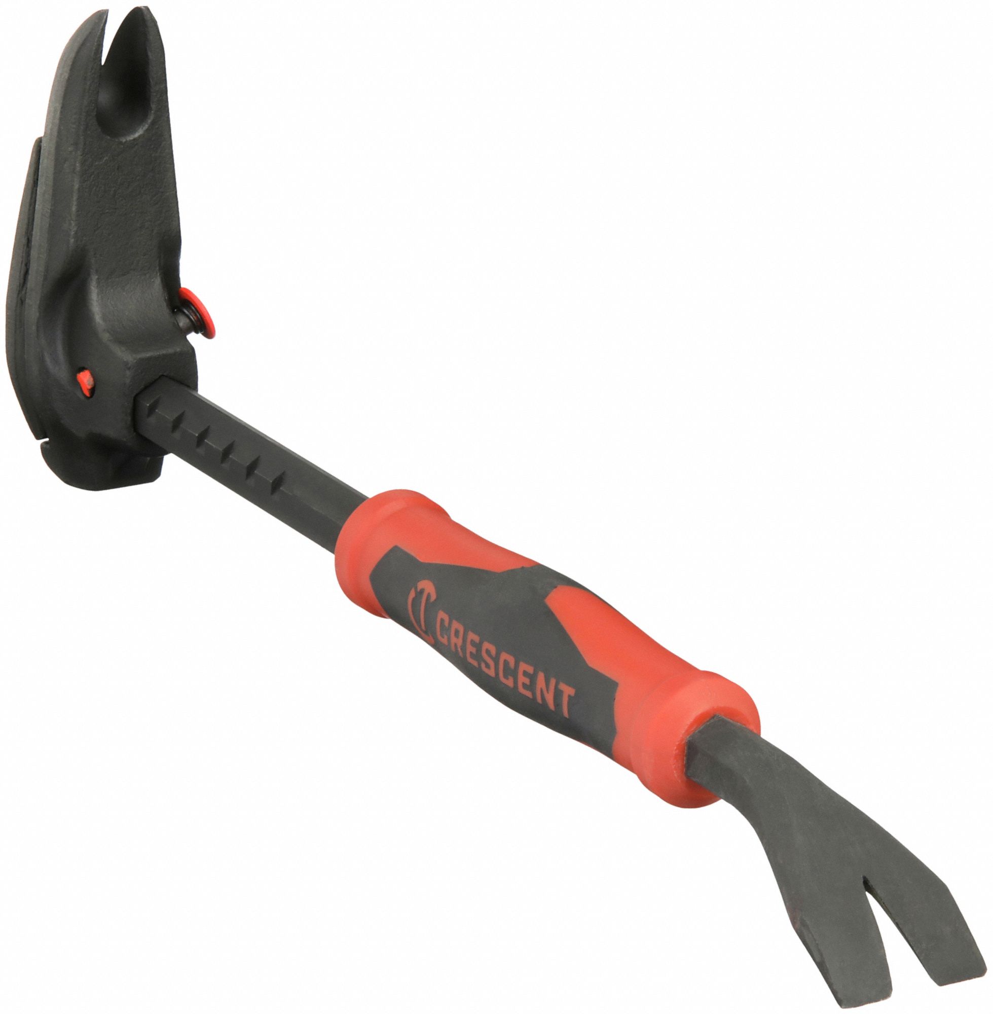 CRESCENT Adjustable Nail Puller Claw End, 16 in Overall Lg, 7/16 in