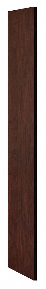 End Panel, Flat Top, D21 x H72, Mahogany