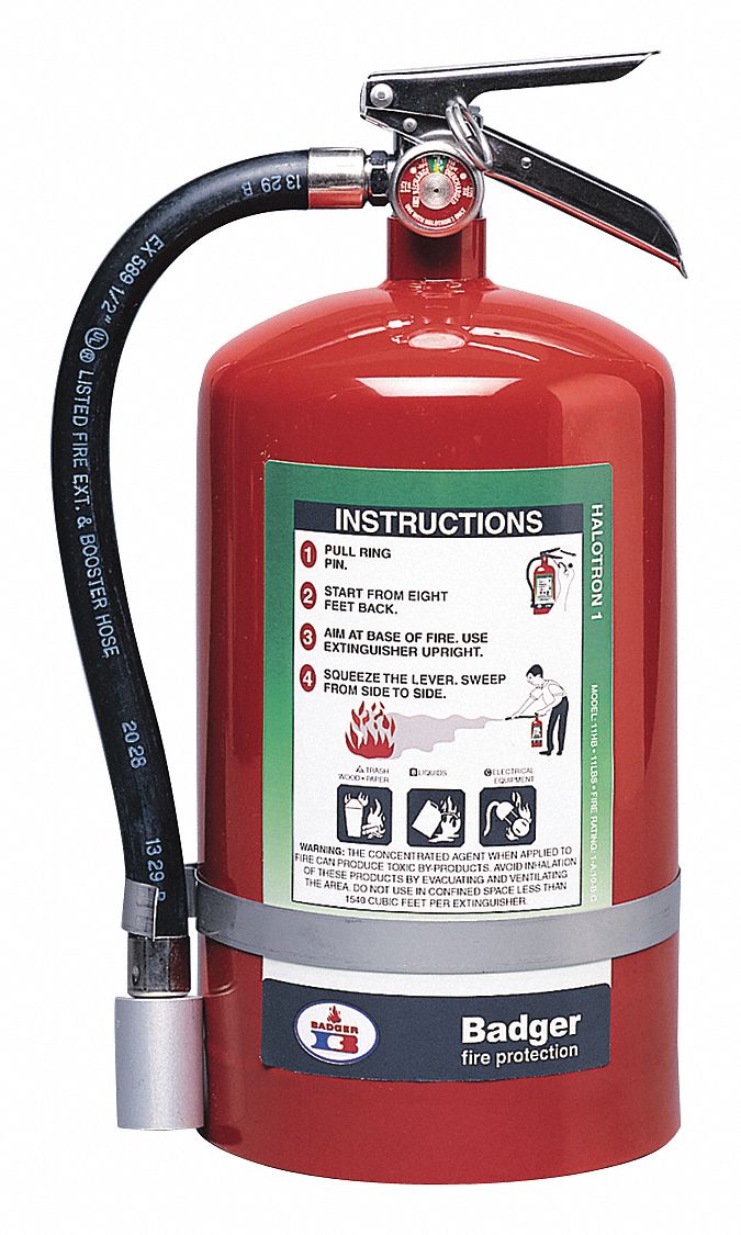 halotron fire extinguisher