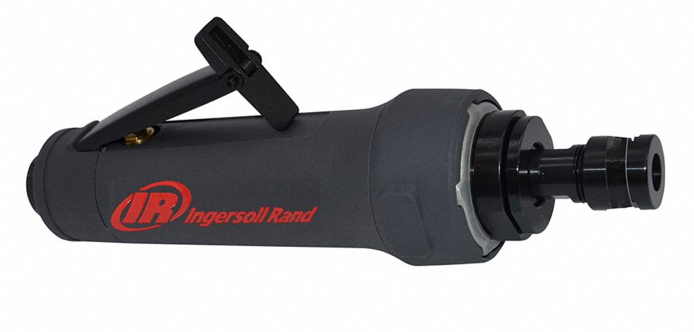 INGERSOLL RAND AIR DIE GRINDER,STRAIGHT,18,000 RPM - Air-Powered Straight  and Die Grinders - IRGM2H180RG4