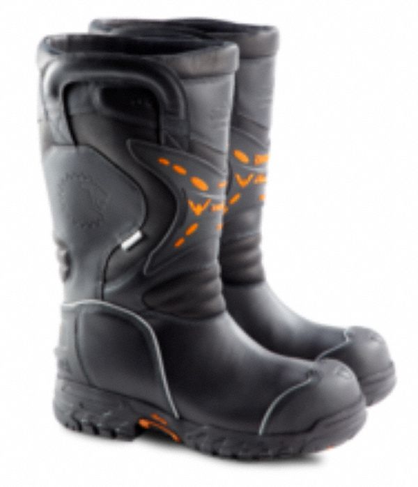 thumbnail image 2 of Thorogood Men's 10" Wildland Fire Boots - Black Fire Resistant Logger Boots 2 of 14