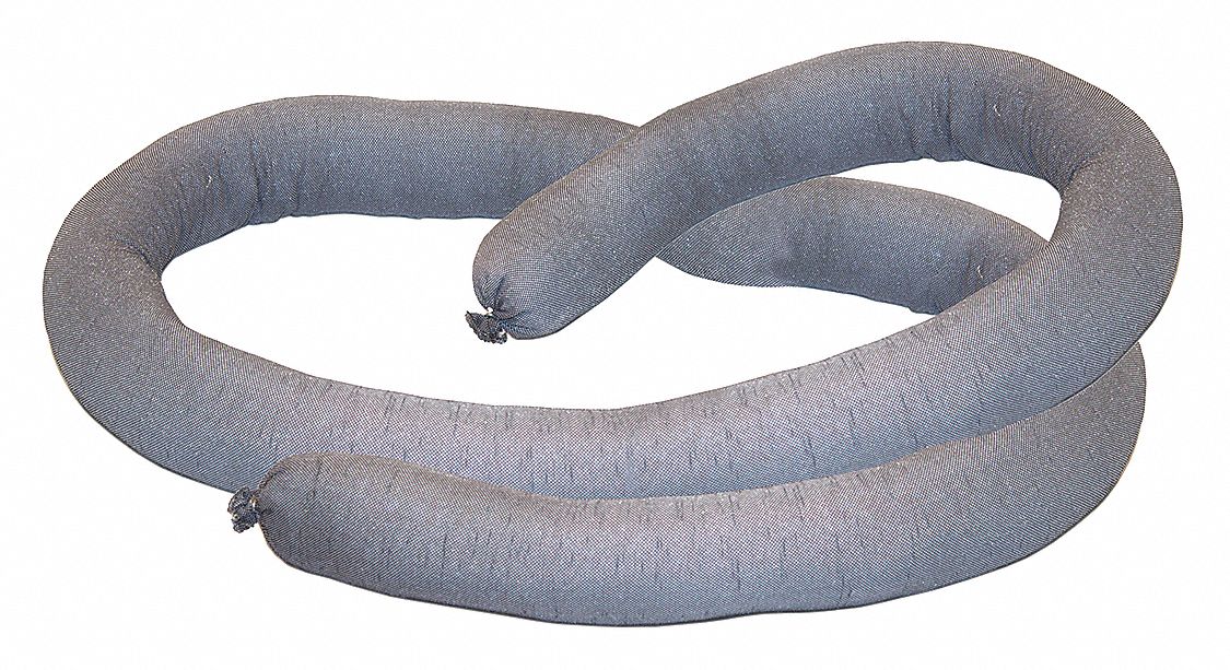 OILDRI Absorbent Sock, Universal, 20 ft. L, PK2 36MU86L70529G