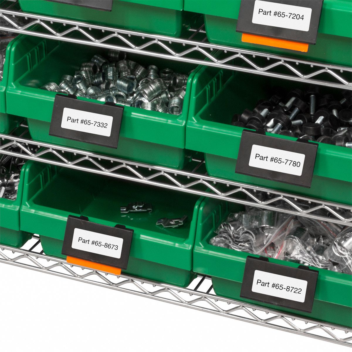 AKROMILS Label Holder, PK 24 36MY2640411 Grainger