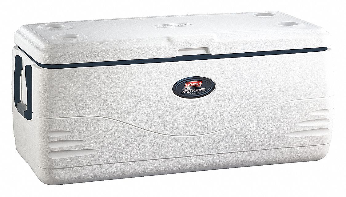 COLEMAN Plastic, 150 qt, Marine Chest Cooler, Up to 6 days Ice